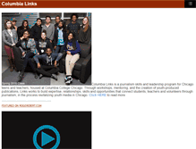 Tablet Screenshot of columbialinks.org